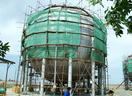 黑龙江1500立方天然气球罐
